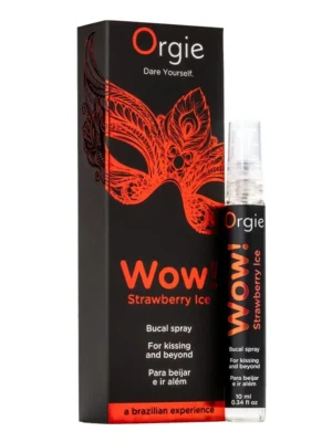 Orgie Wow! Strawberry Ice Bucal Spray 10 ml - Ätbart & Oralsex 0