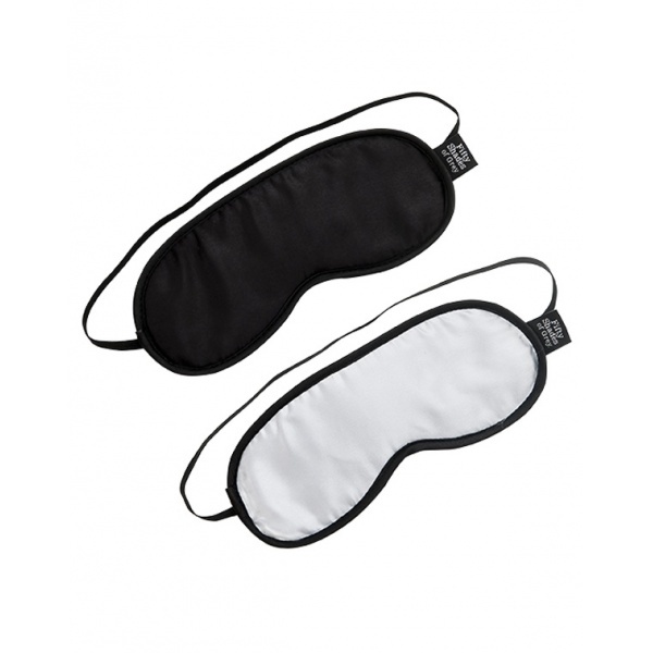 No Peeking - Soft Blindfold Twin Pack | Lagervaror för snabb leverans 1-2 dagar - Fifty Shades of Grey sexleksaker - Ögonmask &amp; Ögonbindel - Lyxiga sexleksaker är billigare här - Sexleksaker - bästsäljare | Intimast