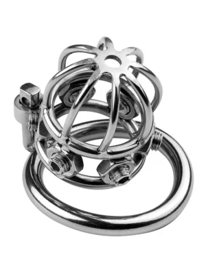Cocklock Spike Cock Metal Chastity Cage 45 mm - Kyskhetsbur 0
