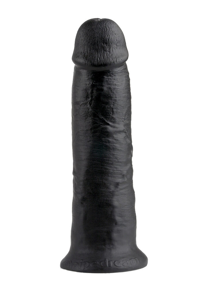 KING COCK 10 INCH BLACK DILDO-3