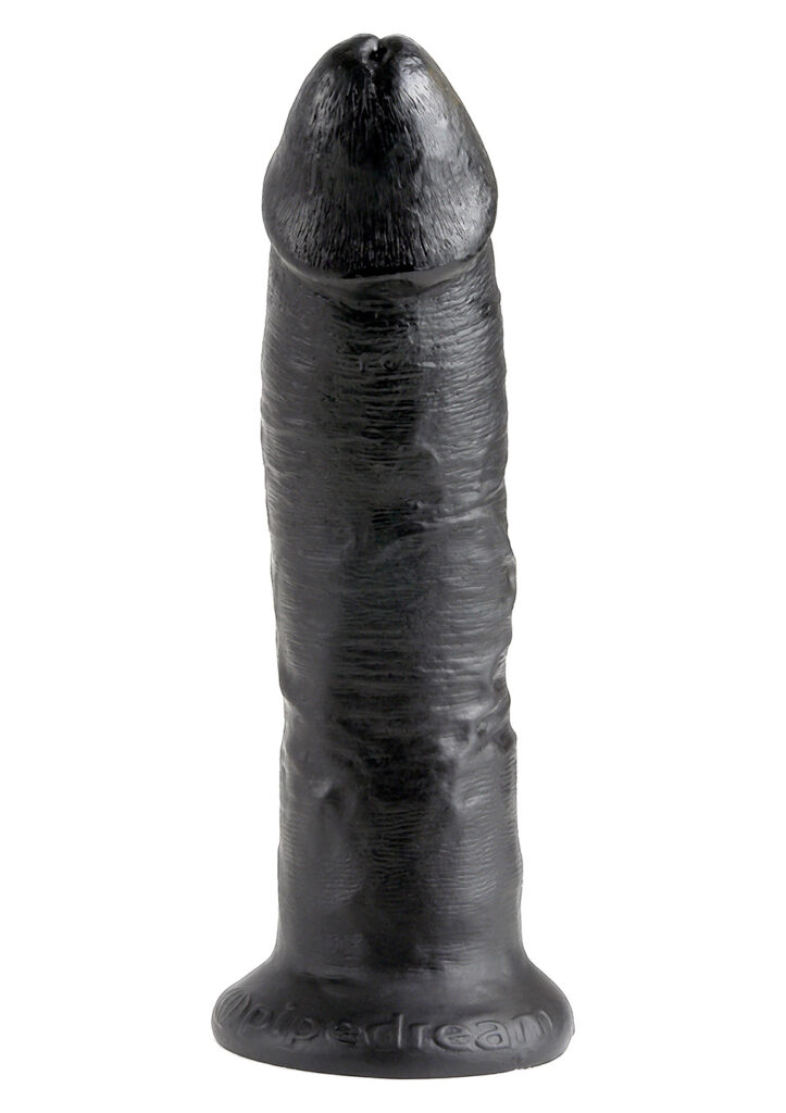 KING COCK 9 INCH BLACK DILDO-3