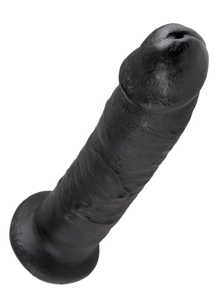 KING COCK 9 INCH BLACK DILDO-4