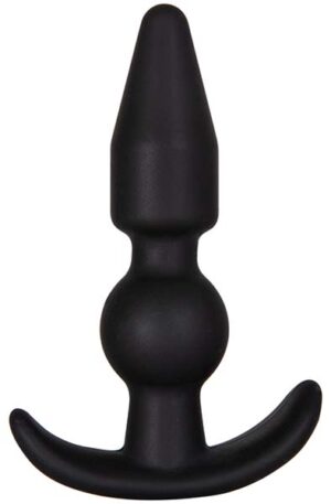 Silicone Black Anchor Plugg Small - Buttplug 0