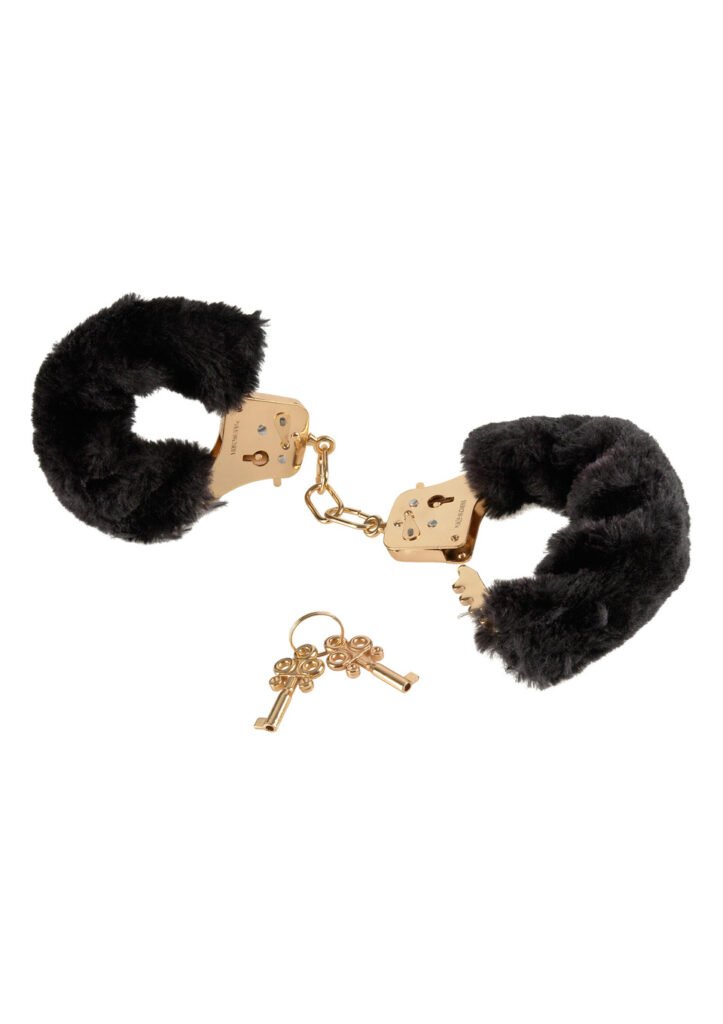 FF GOLD DELUXE FURRY CUFFS-2