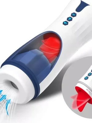 Automatic Masturbator Tongue Lick & Suck - Automatisk Masturbator 0