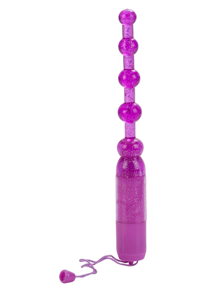 Vibrating Pleasure Beads Purple-1