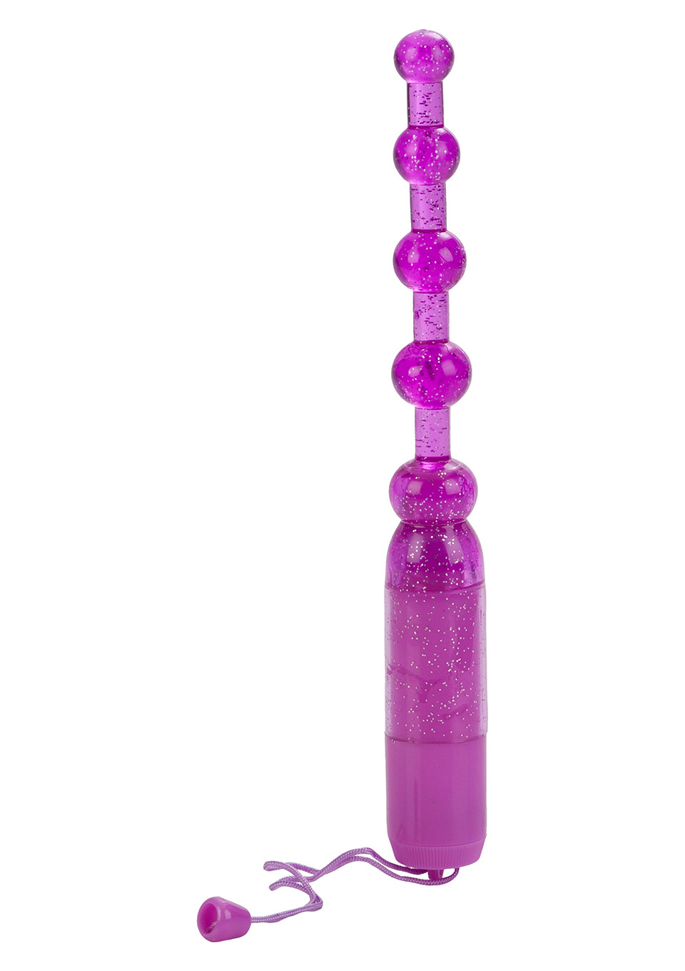 Image of Vibrating Pleasure Beads Purple