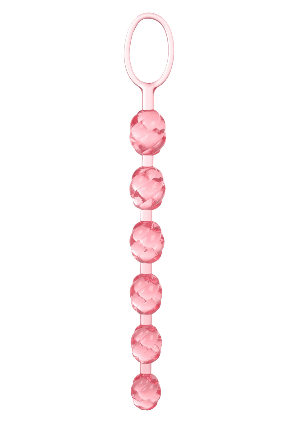 Image of SWIRL PLEASURE BEADS PINK