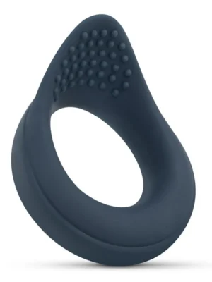 Vibrating Cock Ring With Perineum Stimulation - Penisring med vibrator 0