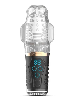 Powerful Suction, Thrusting, Vibrating & Rotations - Masturbator 0