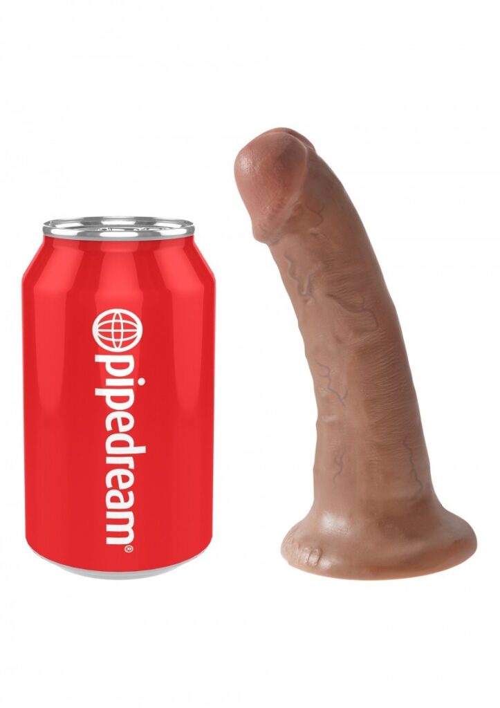 KING COCK 6 INCH TAN DILDO - 15CM-4