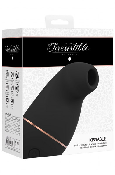 Kissable Black - Lufttrycksvibrator 0