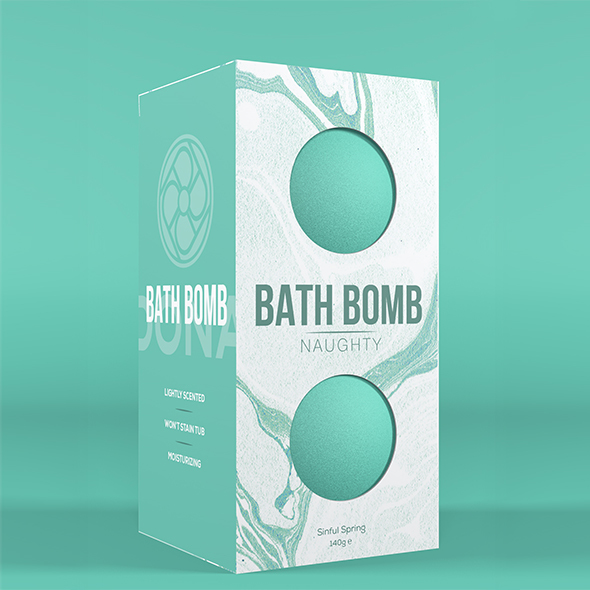Dona - Bath bomb naughty sinful spring bath 140g-2