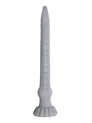 Basilisk Rippled Monster Silicone Dildo 43 cm - Extra lång analdildo 0