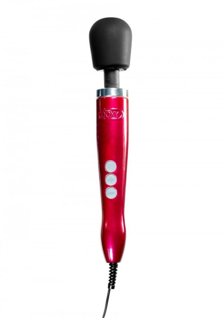 DOXY DIE CAST METAL MASSAGER RED-1