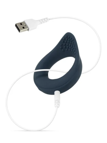Vibrating Cock Ring With Perineum Stimulation - Penisring med vibrator 0