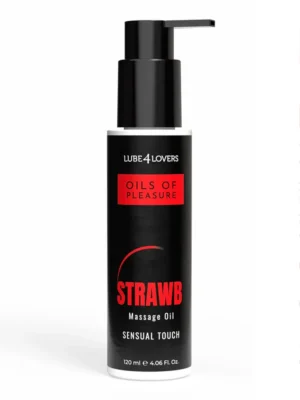 Strawberry Massage Oil 120 ml - Massageolja Jordgubb 0