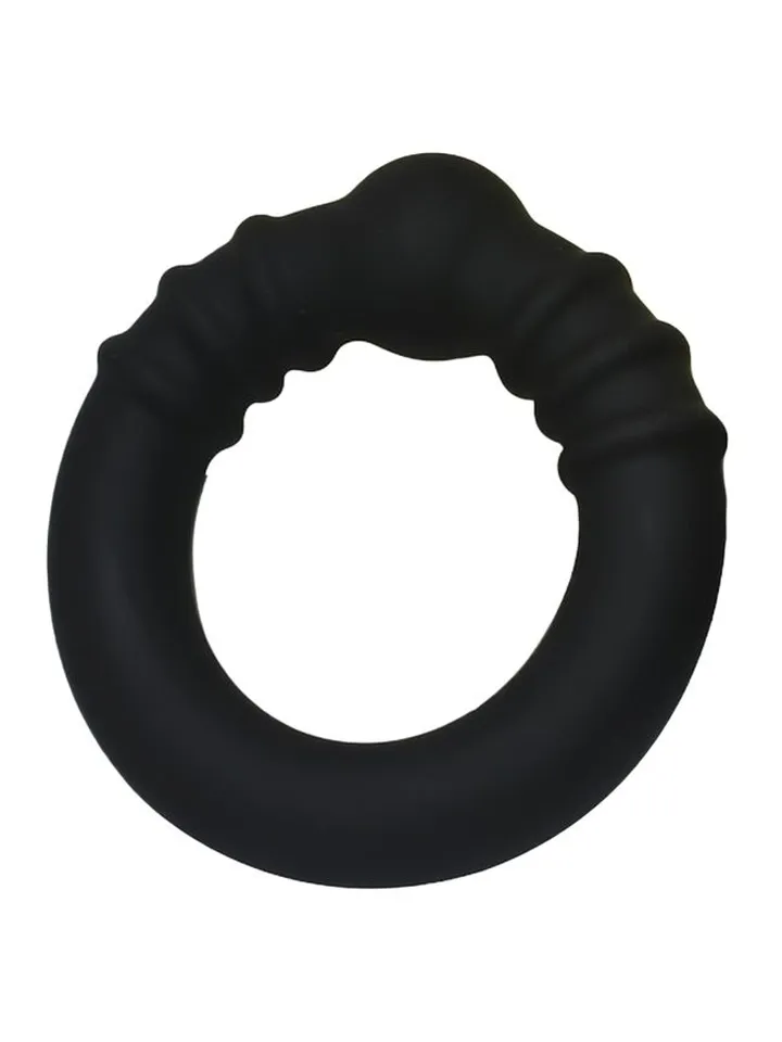 KSB Silicone Cockring With Steel-Core Medium - Penis & pungring 0