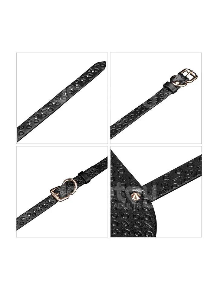 Rebellion Reign Howl Pup Mask White - BDSM mask 0