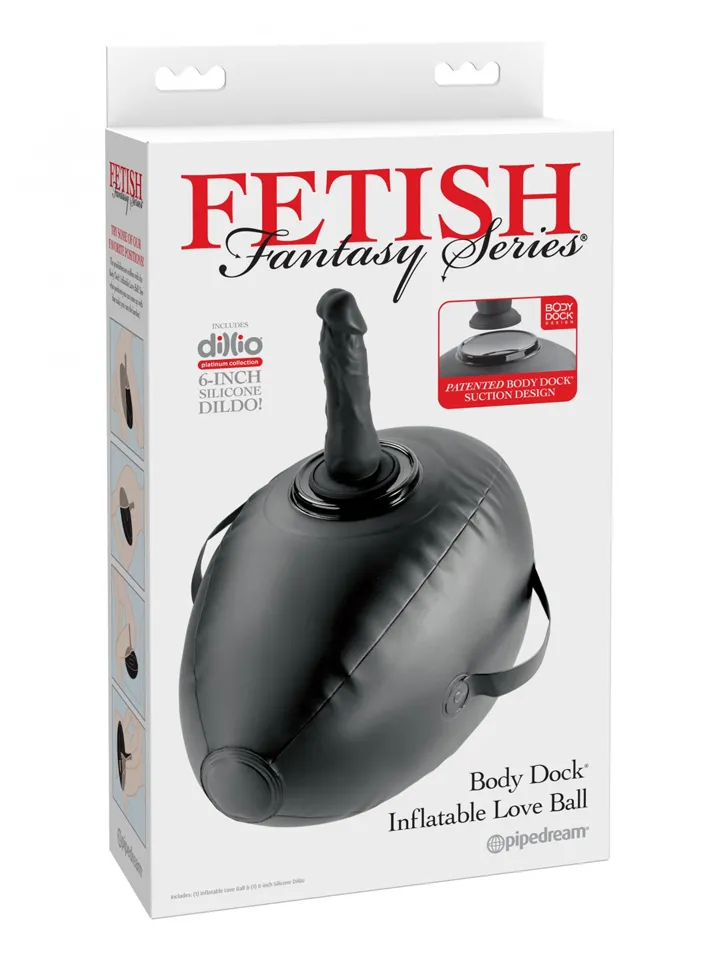Fetish Fantasy Body Dock Inflatable Love Ball - Sexkudde och dildo 0