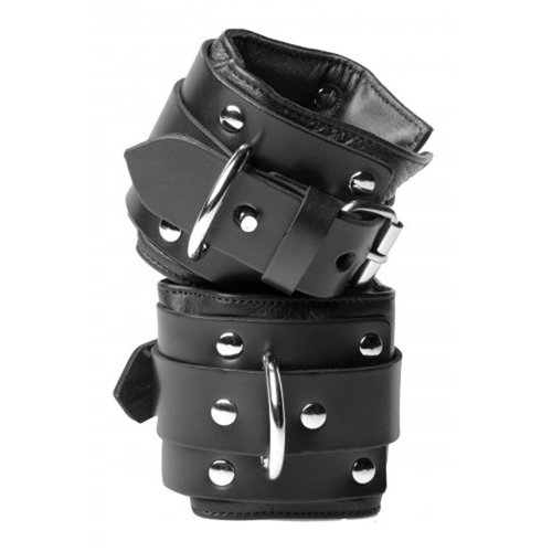 Deluxe Locking Wide Padded Cuffs-2