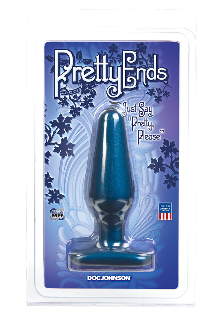 PRETTY ENDS IRIDESCENT PLUG BLUE M-2