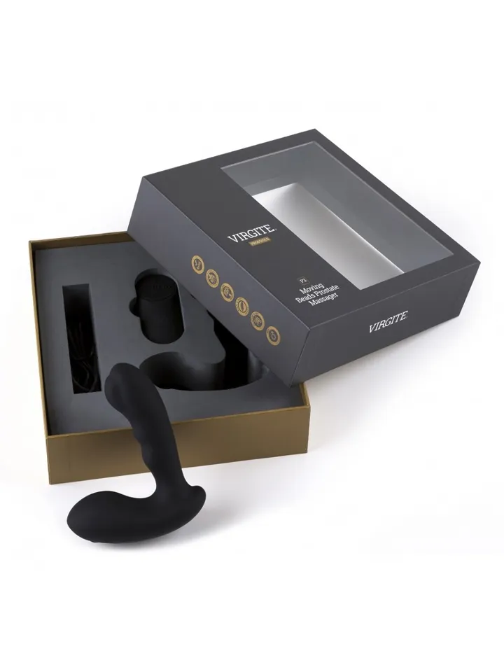 Prostate Vibrator With Remote Control - Prostatastimulator 0