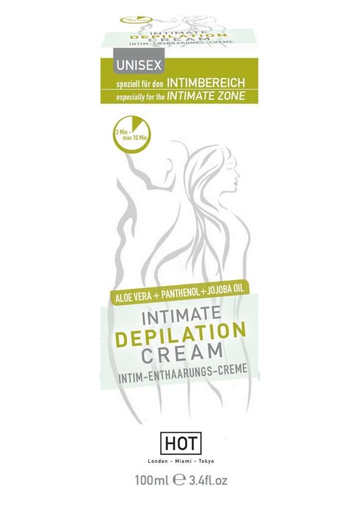 HOT INTIMATE DEPILATION CREAM 100ML - Hårborttagning -3