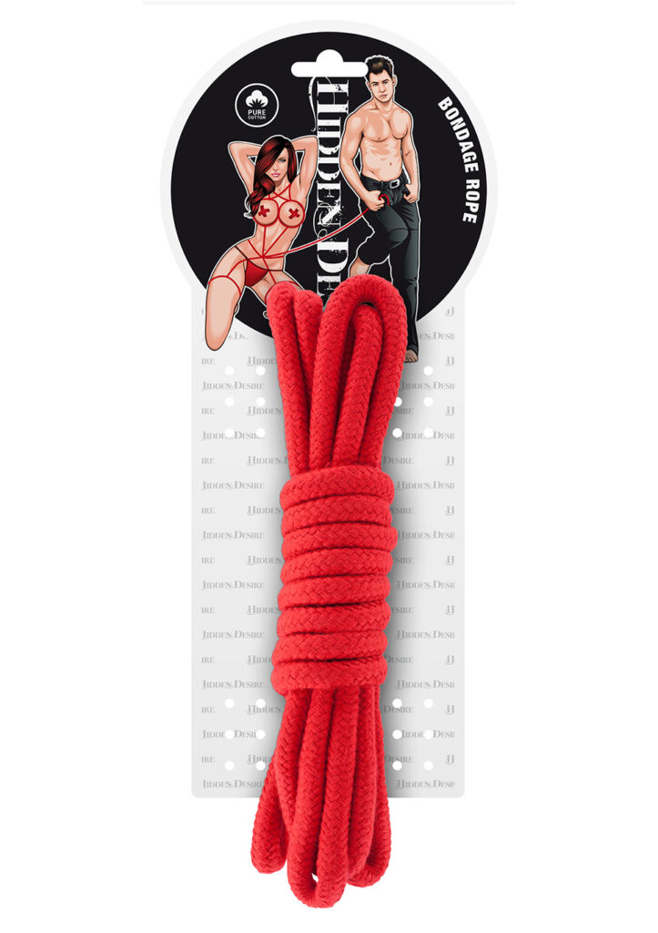 BONDAGE ROPE 3 METER RED-1