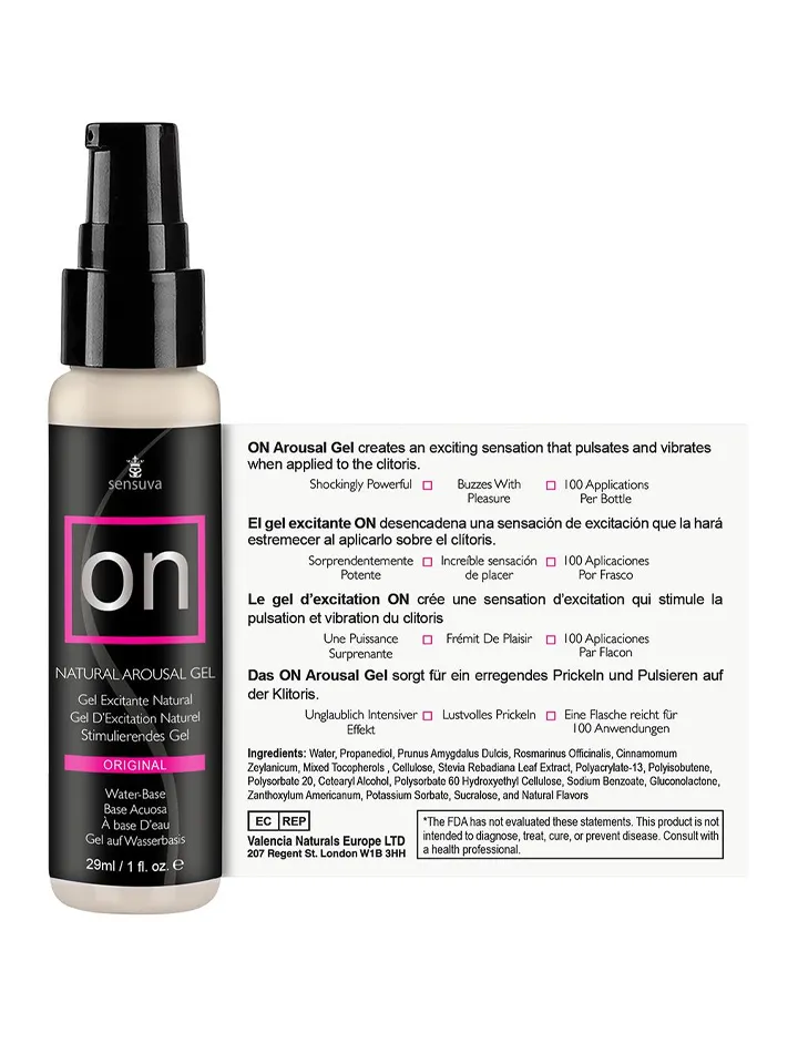 Sensuva Original Arousal Gel 29 ml - Lusthöjande gel 0