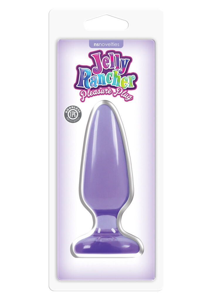 PLEASURE PLUG MEDIUM PURPLE - Analplugg 12 cm -2