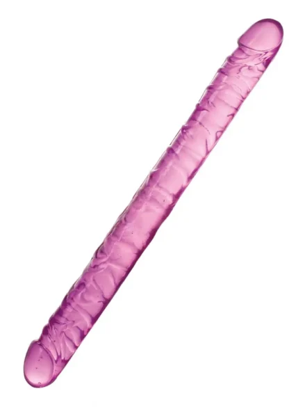 Realistic Double Dildo Purple 44,5 cm - Dubbeldildo 0