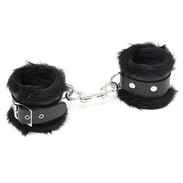 Rimba - Padded footcuffs with Fur-3