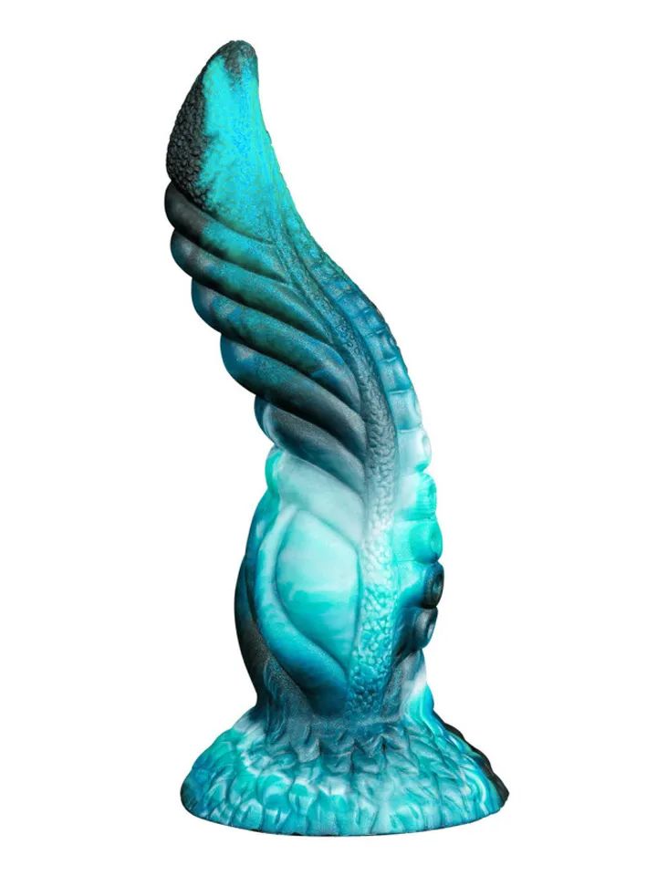 ToppedMonster Wavytak Dildo 24 cm - Dragon dildo 0