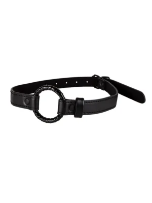 Diabolique Black Open Mouth Gag - Gag 0