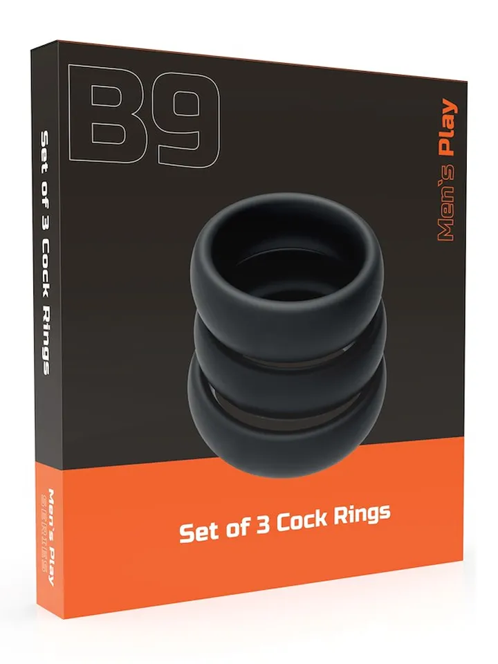 Erospace Set Of 3 Cock Rings - Penisringar paket 0