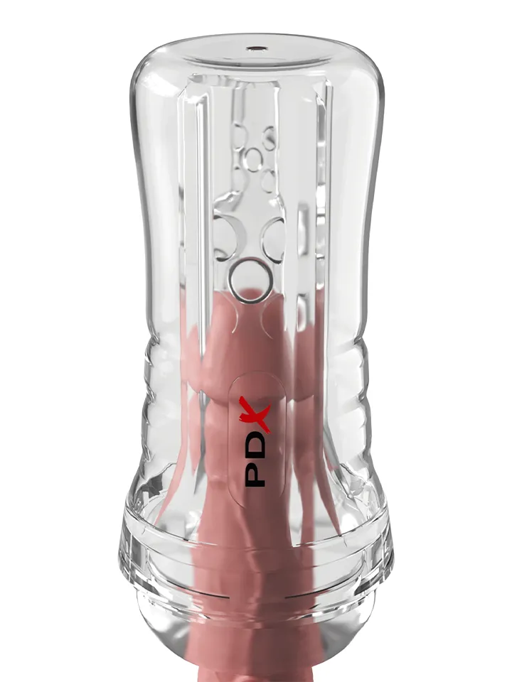 PDX Elite ViewTube Plus See-Thru EZ-Grip Stroker - Stroker 0