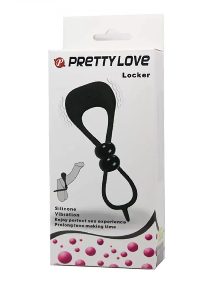 Locker Vibrating Cock & Ball Ring - Penis & pungring 0