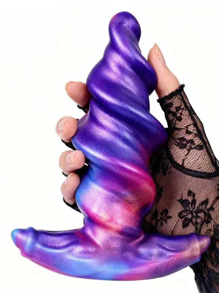 Unicorny Spiraltal Plug 19 cm - XL Buttplug 0