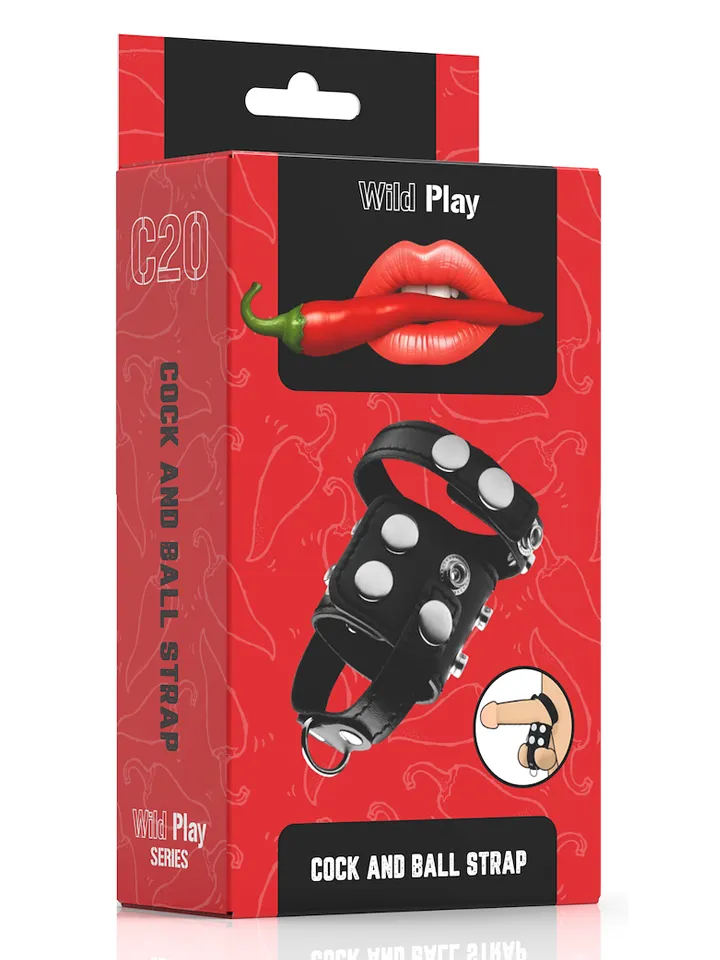 Wild Play Cock & Ball Strap - Penis & pungring 0