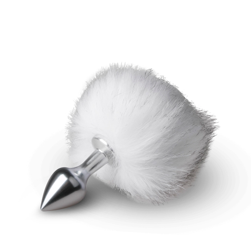 Bunny Tail Plug No. 1 - Silver/White-1