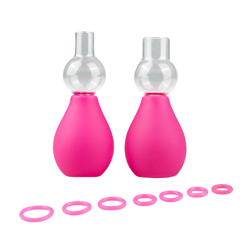Pink Nipple Sucker Set | Lagervaror för snabb leverans 1-2 dagar - Pumpar för bröst, vagina &amp; klitoris - Sexprylar för under 100 kr - Snabblager sexleksaker på 1-2 dagar - Bröstpump och pump till bröstvårtor - Lagerflytt, Utförsäljning på 100 tals produkter - bästsäljare | Intimast
