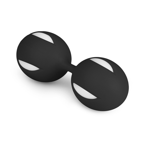 Wiggle Duo Kegel Ball - Black/White-4