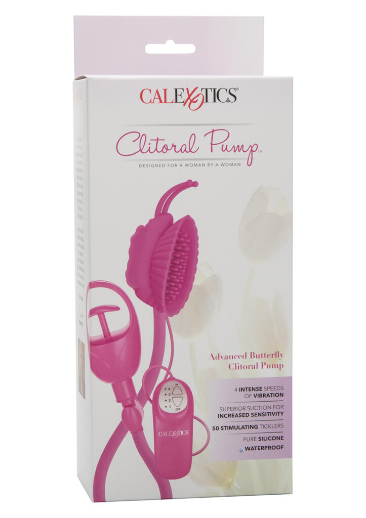 BUTTERFLY CLITORAL PUMP PINK-2