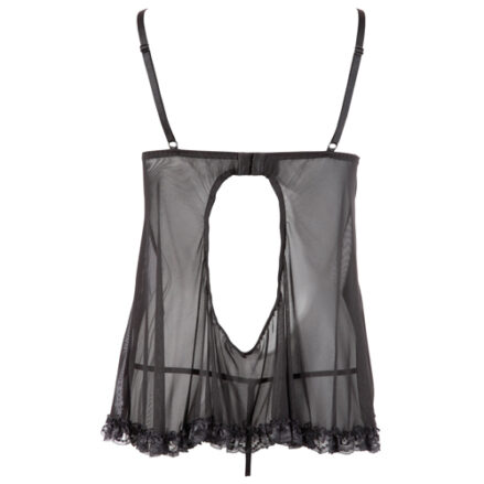 Babydoll Ruffles - Small / Black-4