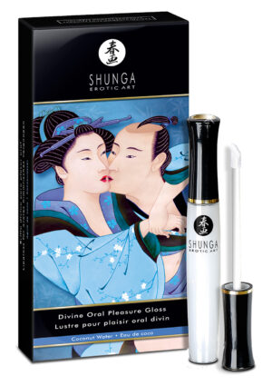 Shunga Oral Pleasure Lip Gloss Coconut 10ml-1