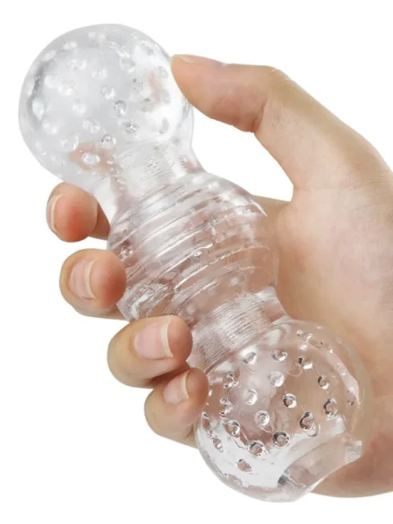 Ice Girl Clear Circles Masturbator - Stroker 0