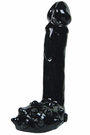 DILDO ALL BLACK 19 CM-1