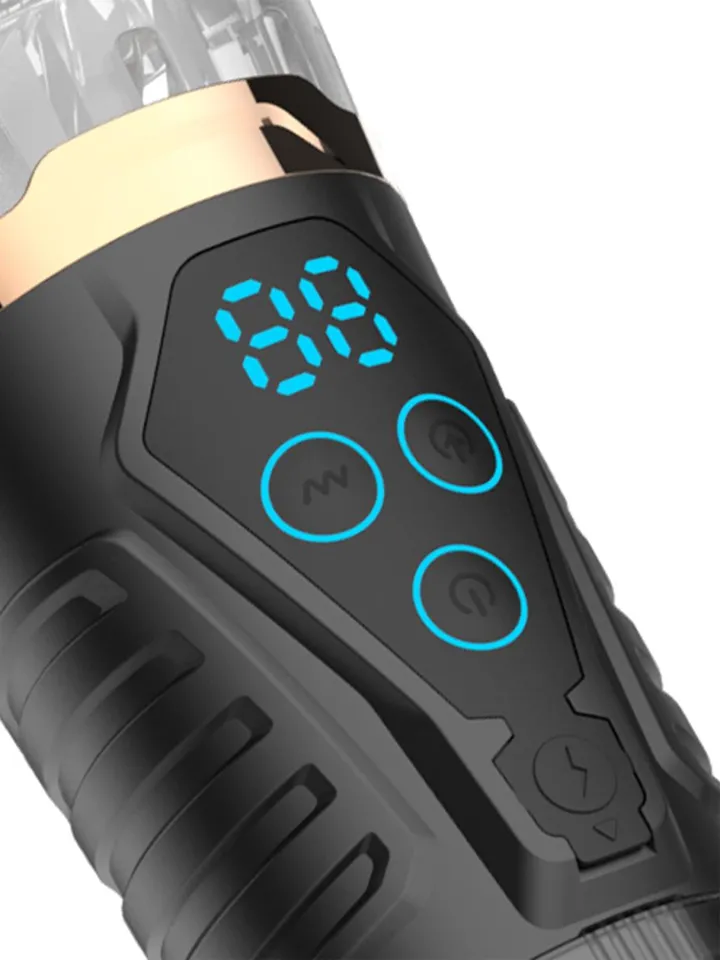 Powerful Suction, Thrusting, Vibrating & Rotations - Masturbator 0