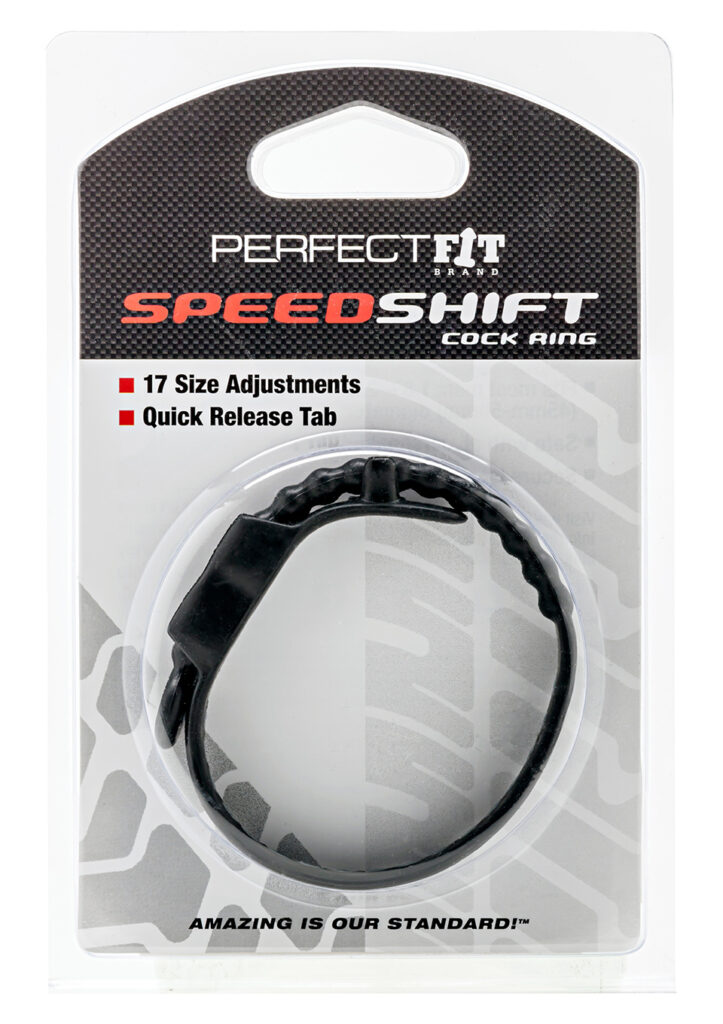 SPEED SHIFT COCK RING BLACK-2
